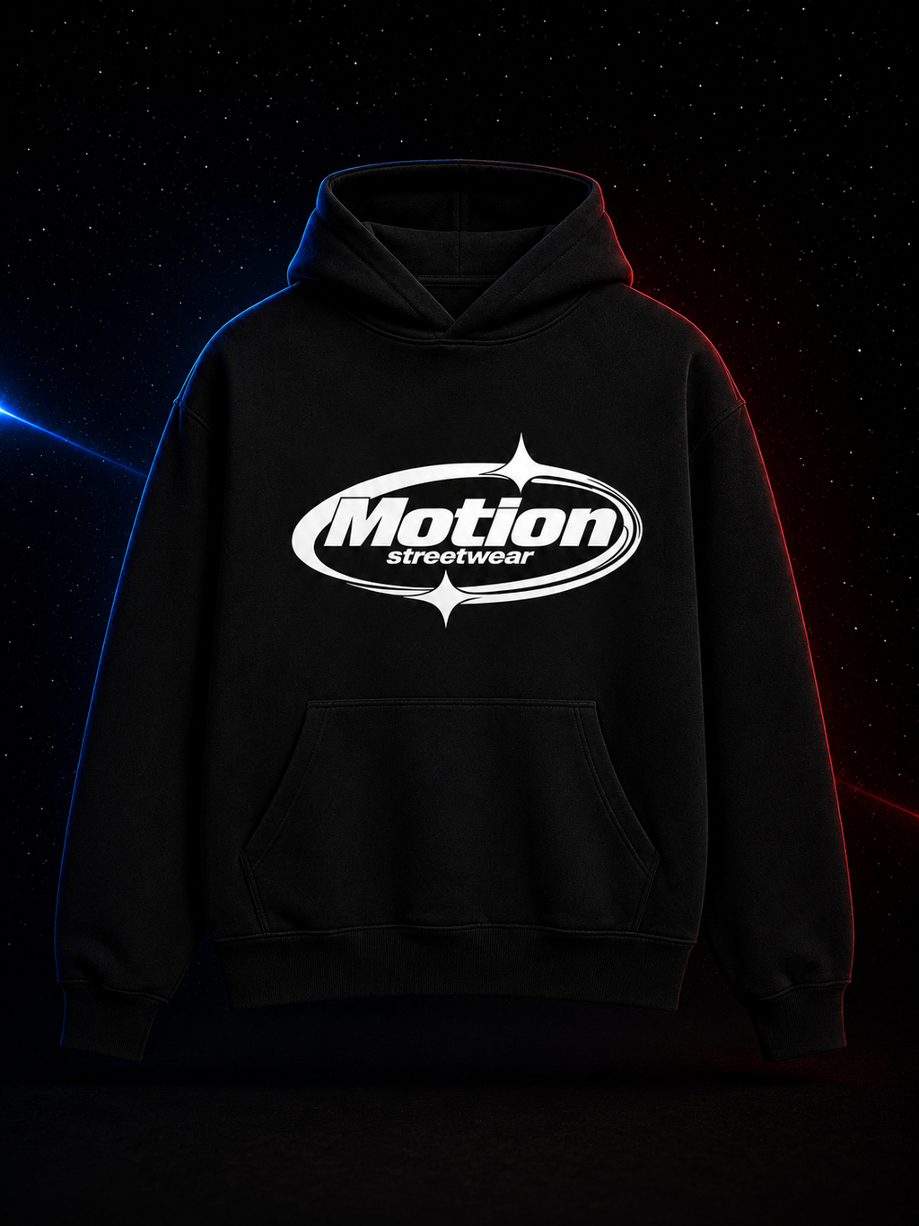 Ascension Box Hoodie Black