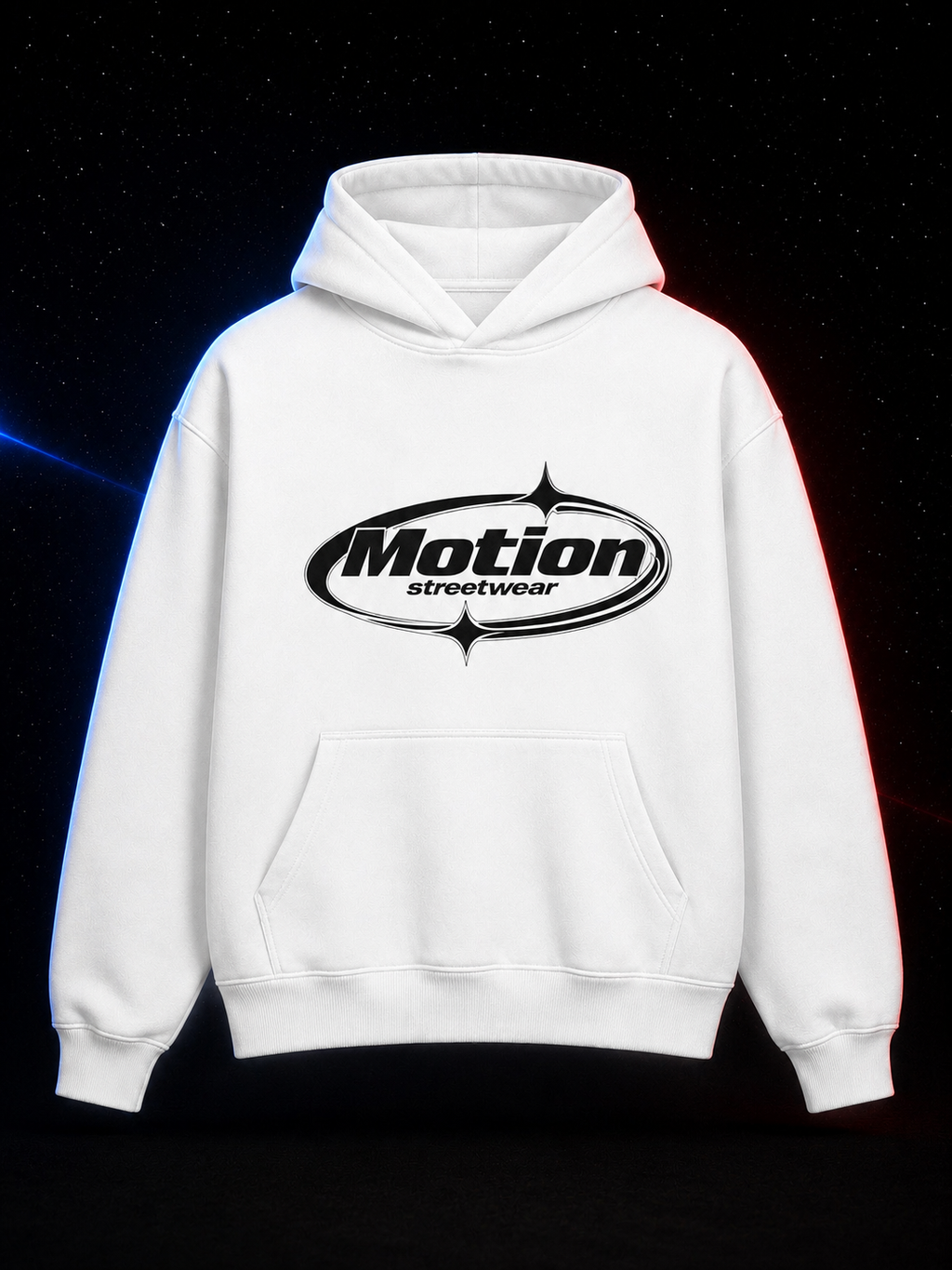 Ascension Box Hoodie White