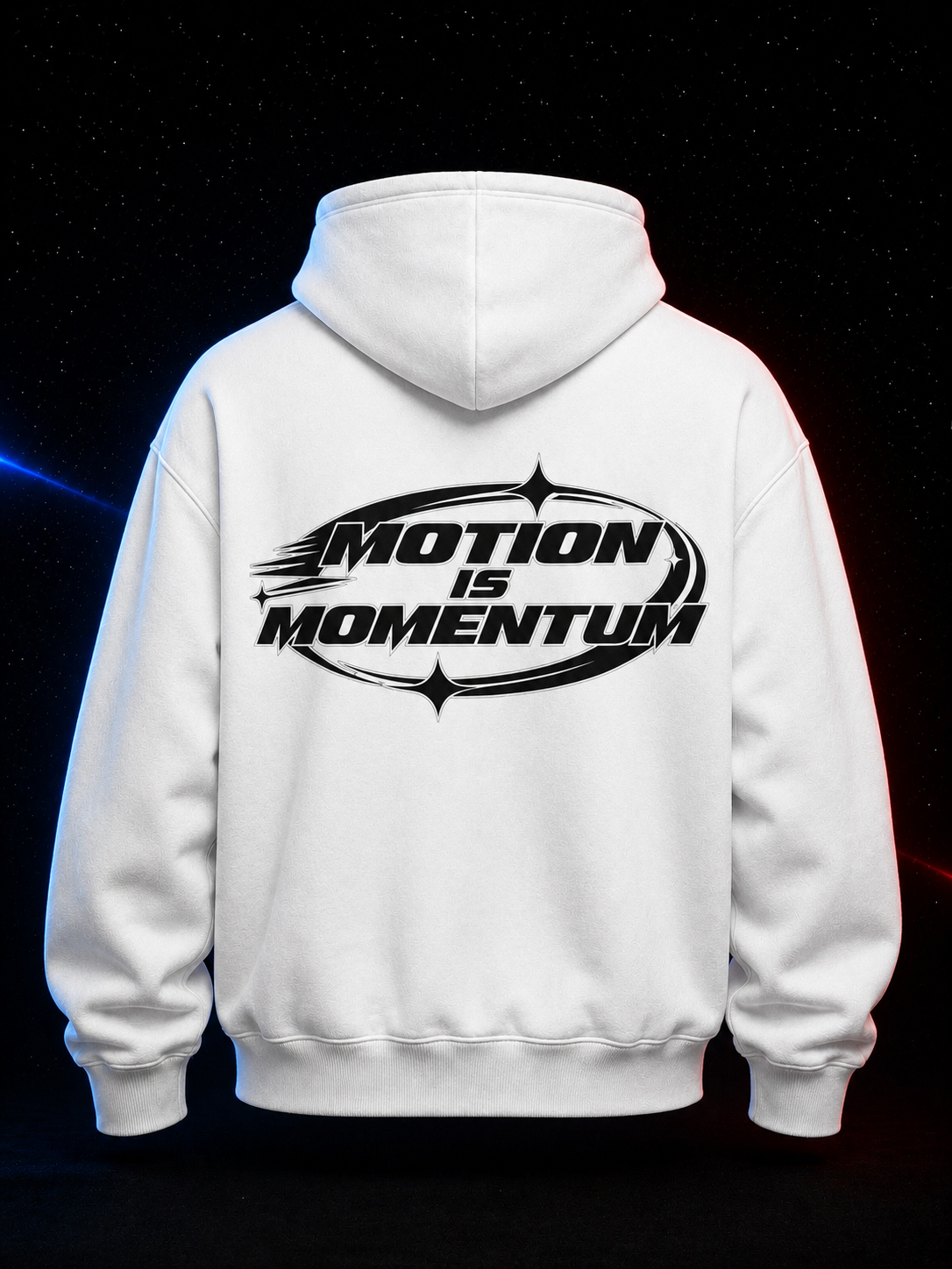 Ascension Box Hoodie White